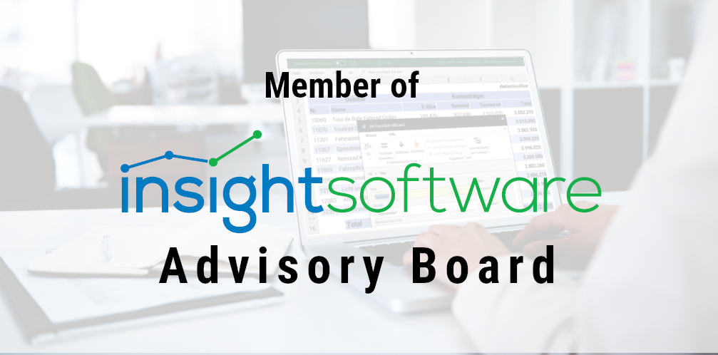 datenkultur ist Mitglied des neuen insightsoftware Advisory Boards