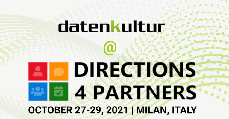 datenkultur auf der Directions EMEA 2021