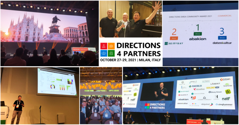 Messerückblick Directions EMEA 2021: Unsere Power BI Business Dashboards gehören zu den TOP 3!