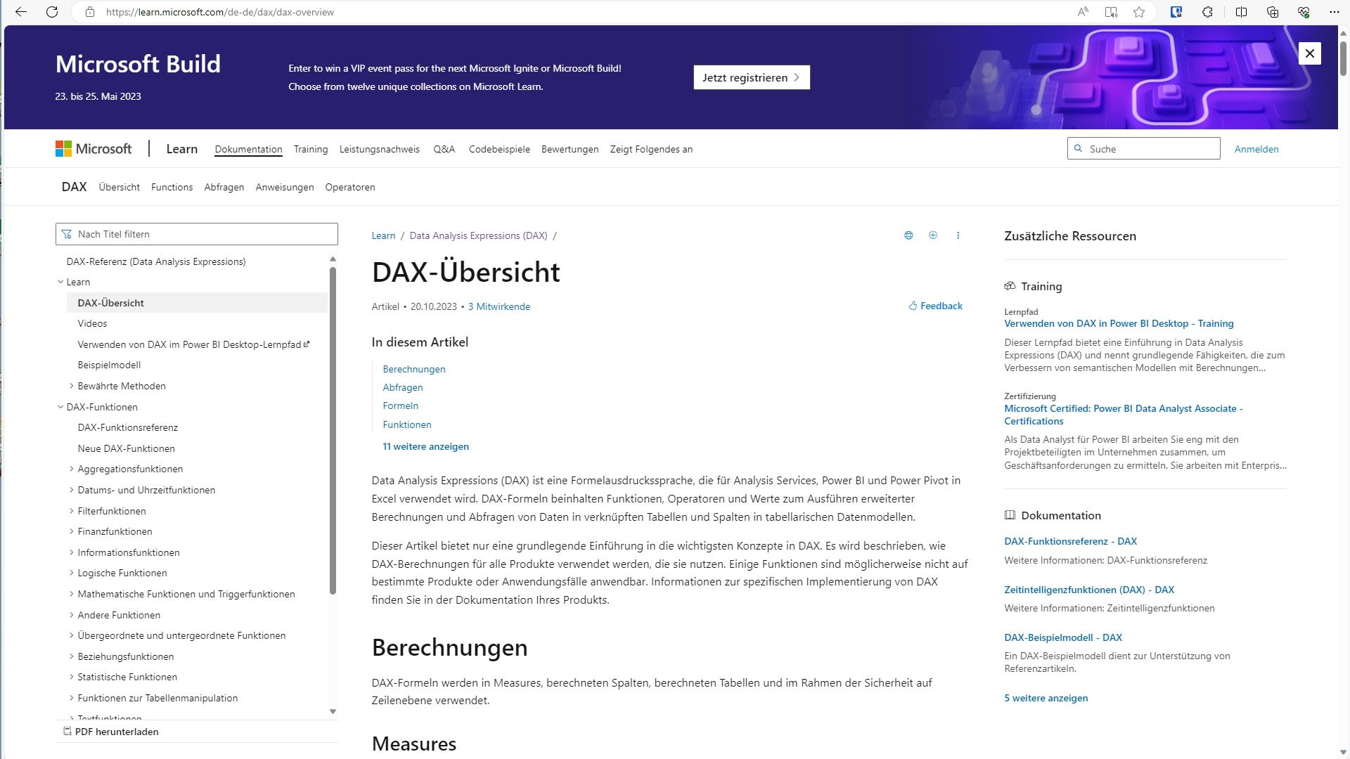 02 DAX Übersicht