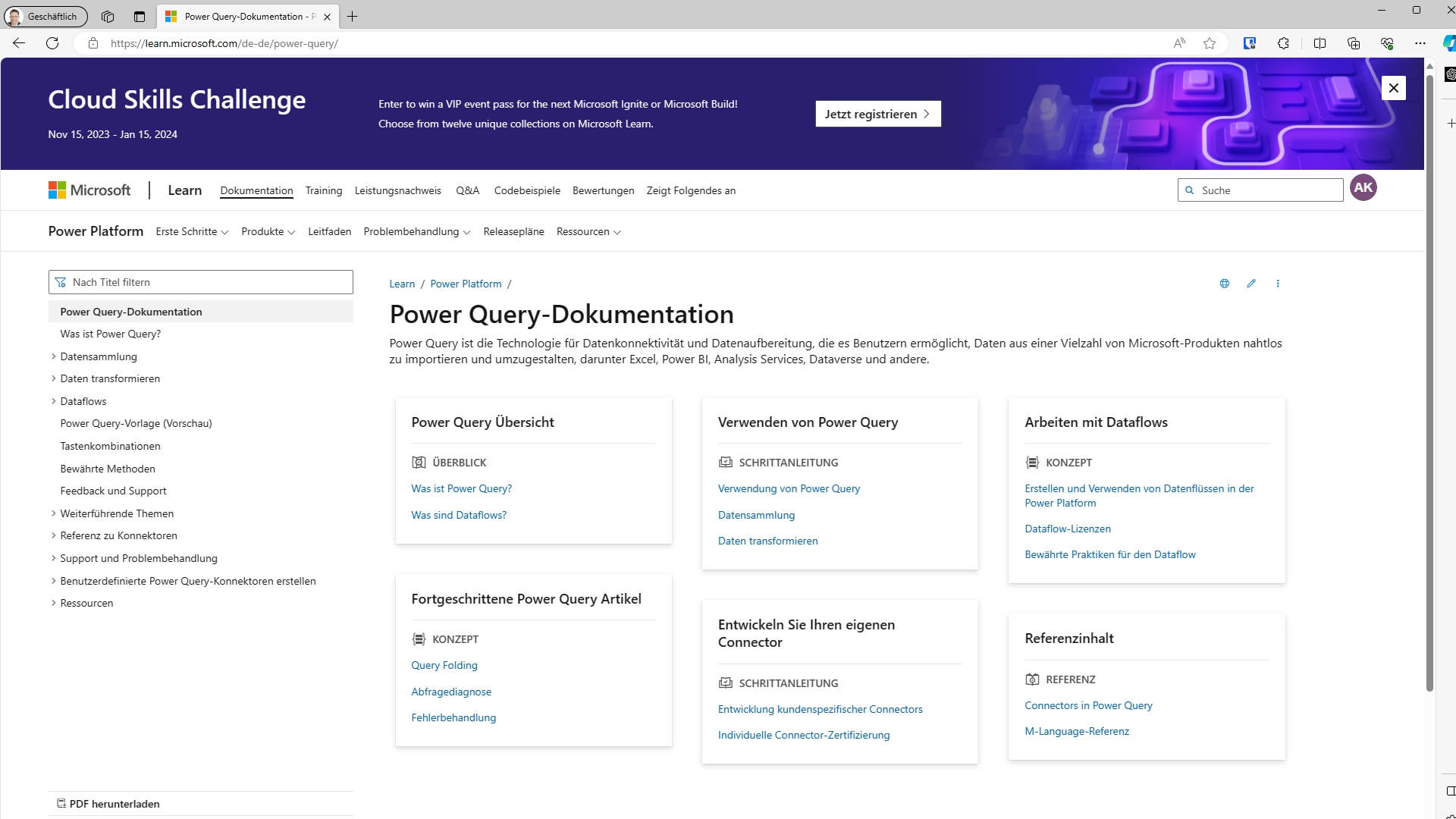Power Query Learn